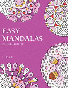 Easy Mandalas Colouring Book