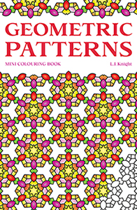 Geometric Patterns Mini Coloring Book