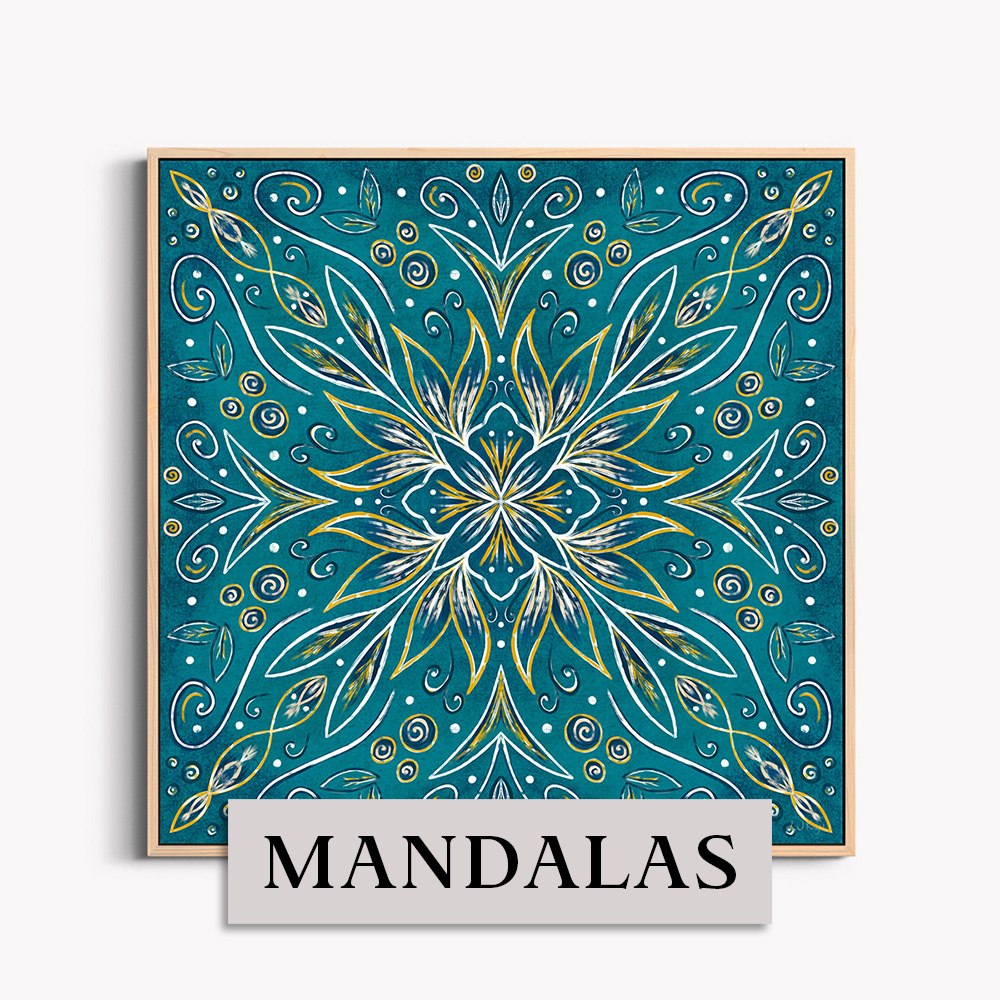 Mandala art by L.J. Knight
