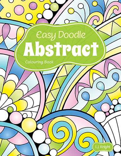 Easy Doodle Abstract Colouring Book