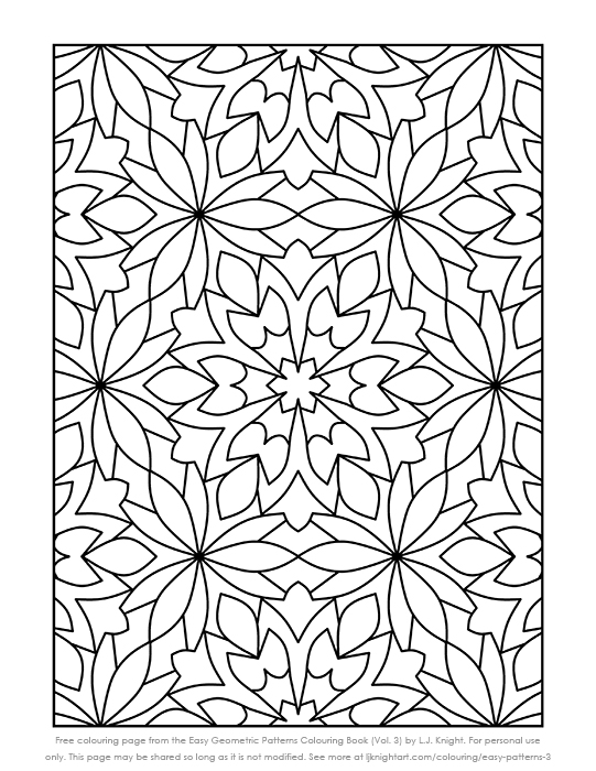 Adult Coloring Books - Animals, Geometric Shapes with Mandala Designs