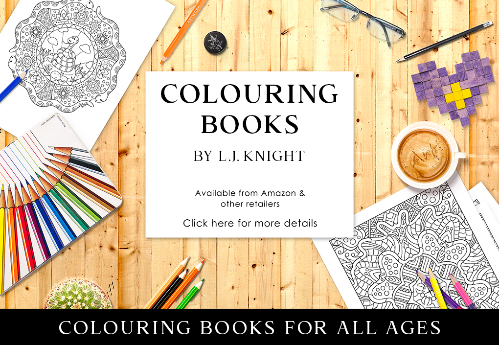 Colouring Books & Pages by L.J. Knight