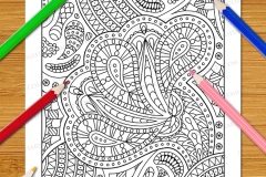 Adventure in Abstract Colouring Book - Preview