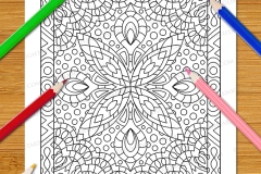 Adventure in Abstract Colouring Book - Preview