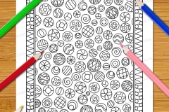 Adventure in Abstract Colouring Book - Preview