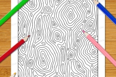 Adventure in Abstract Colouring Book - Preview