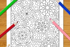 Adventure in Abstract Colouring Book - Preview