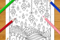 Adventure in Abstract Colouring Book - Preview