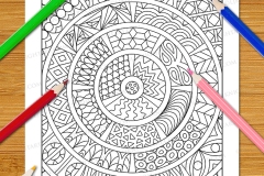 Adventure in Abstract Colouring Book - Preview