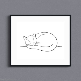 0011g3-ljknight-sleeping-cat-line-drawing-1200