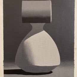 Block 1, #7 – Vase & Cylinder