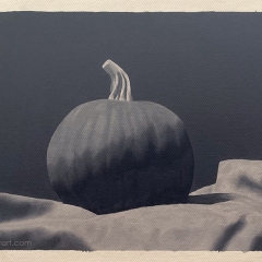 Evolve Artist Block 1, #20 – The Pumpkin