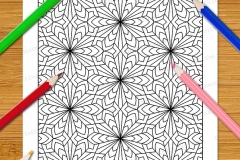 Geometric Patterns Colouring Book (Volume 3) - Preview