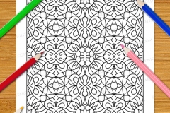 Geometric Patterns Colouring Book (Volume 3) - Preview