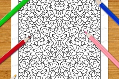 Geometric Patterns Colouring Book (Volume 3) - Preview