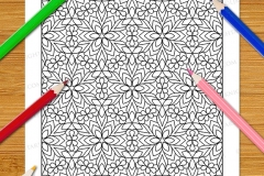 Geometric Patterns Colouring Book (Volume 3) - Preview