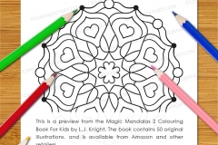 Magic Mandalas 2 Colouring Book - Preview