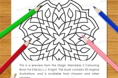 Magic Mandalas 2 Colouring Book - Preview