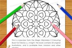 Magic Mandalas 2 Colouring Book - Preview