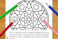 Magic Mandalas Colouring Book - Preview