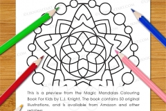 Magic Mandalas Colouring Book - Preview