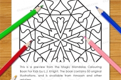 Magic Mandalas Colouring Book - Preview