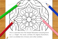 Simple Mandalas Colouring Book - Preview