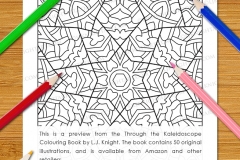 Through the Kaleidoscope Colouring Book - Preview