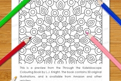 Through the Kaleidoscope Colouring Book - Preview