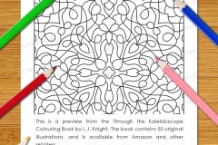 Through the Kaleidoscope Colouring Book - Preview