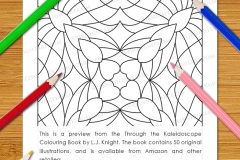 Through the Kaleidoscope Colouring Book - Preview