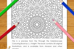 Through the Kaleidoscope Colouring Book - Preview