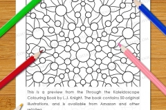 Through the Kaleidoscope Colouring Book - Preview