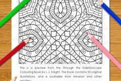 Through the Kaleidoscope Colouring Book - Preview