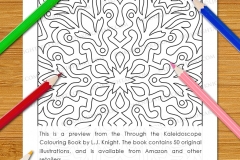 Through the Kaleidoscope Colouring Book - Preview