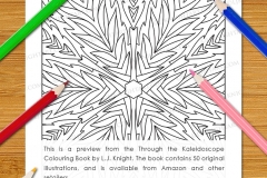 Through the Kaleidoscope Colouring Book - Preview