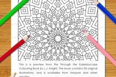 Through the Kaleidoscope Colouring Book - Preview